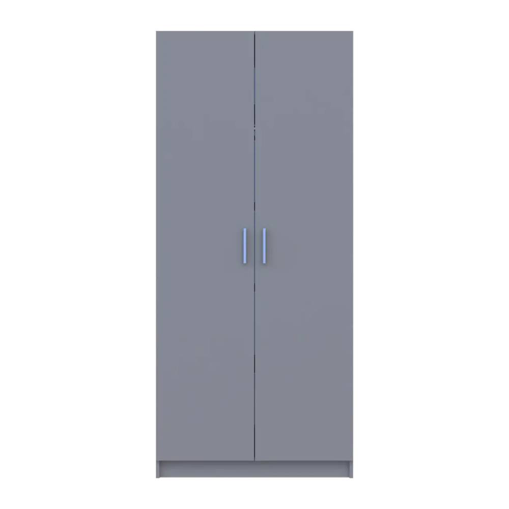 Шкаф для одежды Doros Промо Серый 2 ДСП 90х48х204 DRS-011625 (80737764) Львов - изображение 1