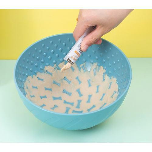 Миска для собак WahoPet для медленного кормления, голубая Винница - изображение 4