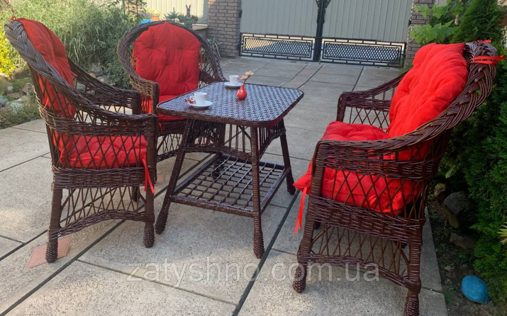 Набор плетеной мебели  из лозы Киев - изображение 4