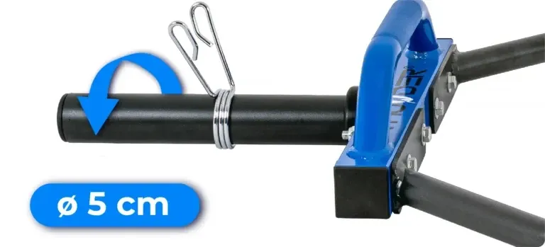 Гриф олимпийский шестигранный 141/50 TRAP BAR THUNDER Киев - изображение 5