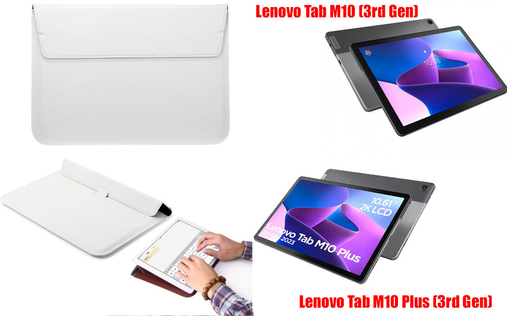 Чохол-конверт VitoCase для Lenovo Tab M10 (3rd Gen), M10 Plus (3rd Gen), з функцією підставки для планшета Київ - фото 1