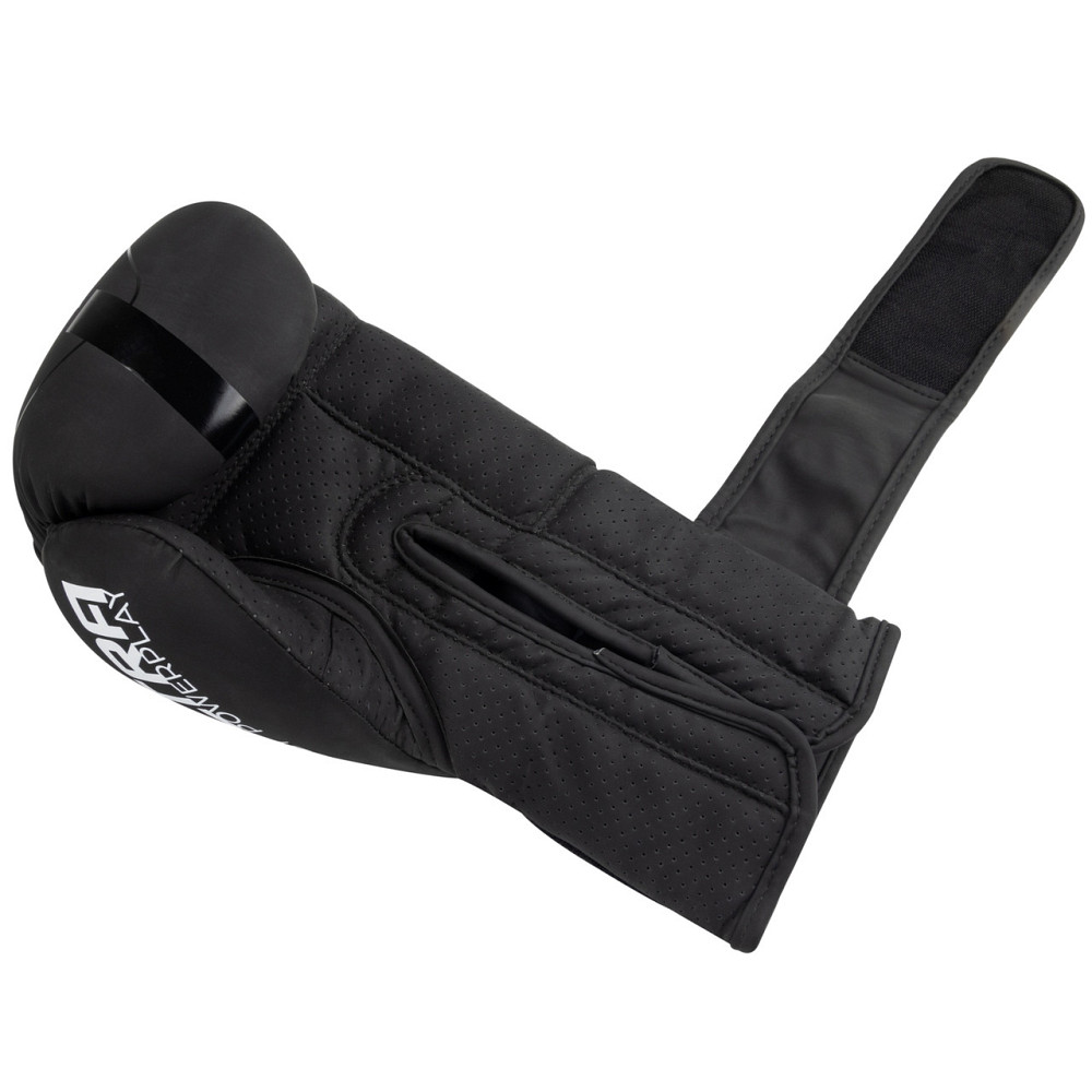 Боксерські рукавиці PowerPlay 3024 Ultra Mat Чорно-Білі 14 унцій Кам'янське - фото 6