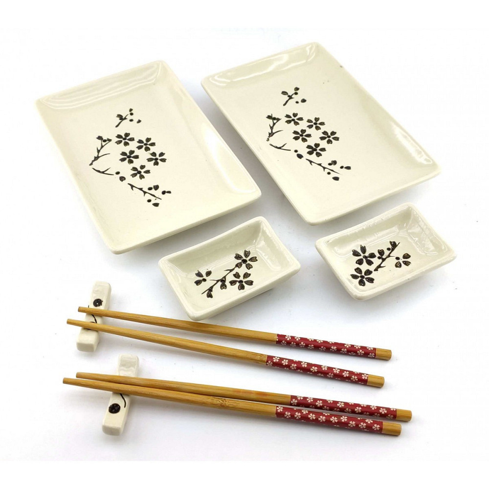 Сервиз для суши тарелки на 2 персоны Сакура Киев - изображение 1