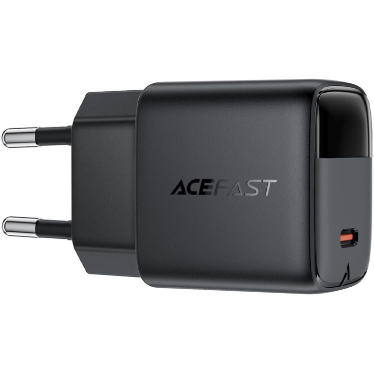 Зарядний пристрій 1xUSB-C 30W Gan A115 Fast Charger + USB-C cable black Acefast Винница - изображение 3