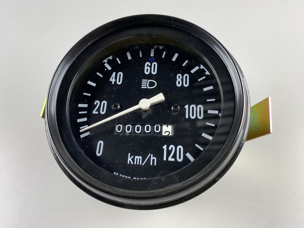 Спідометр механічний ГАЗ-3307 УАЗ діаметр 100 мм. 0-120 км гнучкий вал М18х1.5 підсвічування 12В Мукачево - фото 4