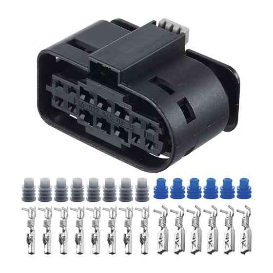 Роз'єм конектор 14-кон., Фара, A0275459826, 0275459826, A0275459826001, 0275459826001, Mercedes-Benz Київ