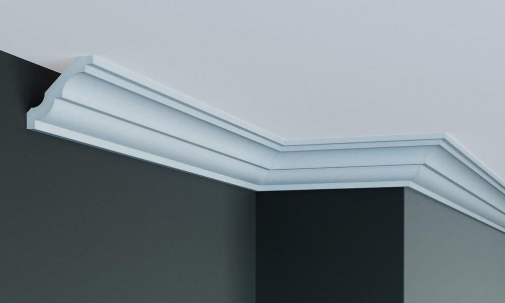 Карниз полиуретановый гладкий Gaudi Decor P 2009 Flexi Днепр - изображение 1