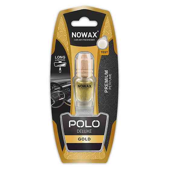 Ароматизатор повітря в блістері Nowax Polo Deluxe - Gold 7мл Львів