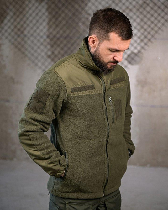 Тактична Флісовка TERMIT олива ПП7957 Одеса - фото 3