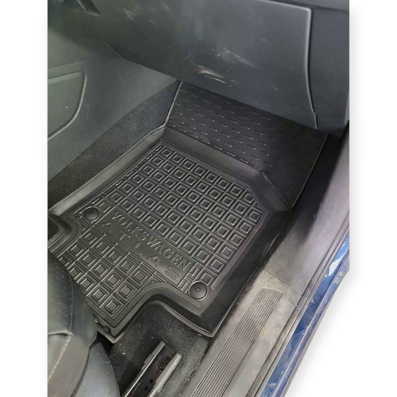 Килимки Фольцваген atlas 2016-2020 борт 2,5см, з перемичкою салону Мукачево - фото 1