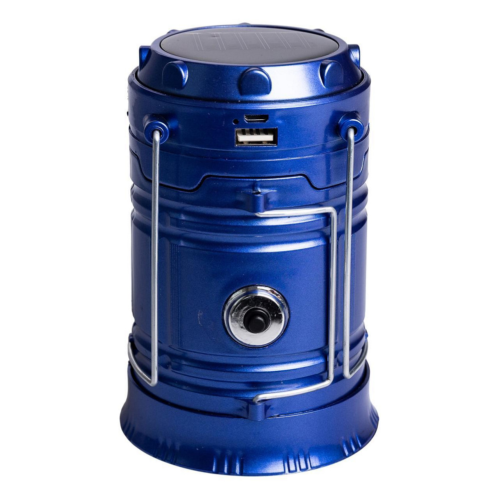 Кемпінговий підвісний фонарь USB 36Вт Синій Київ - фото 2