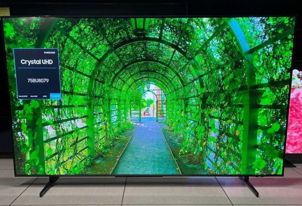 75" (2022) 4К.Безрамний 8 серія! Смарт Samsung 75BU800B Харків - фото 1