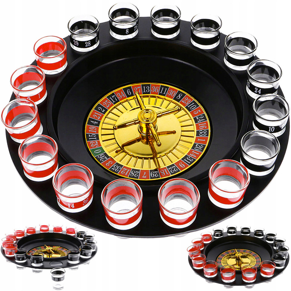 Игра в рулетку для алкогольной вечеринки (Алко рулетка) 16 стаканов Malatec (0669) Нововолынск - изображение 1