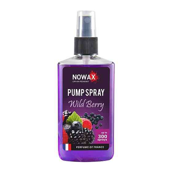 Ароматизатор Nowax Pump Spray Wild Berry, 75ml у вигляді спрею Київ