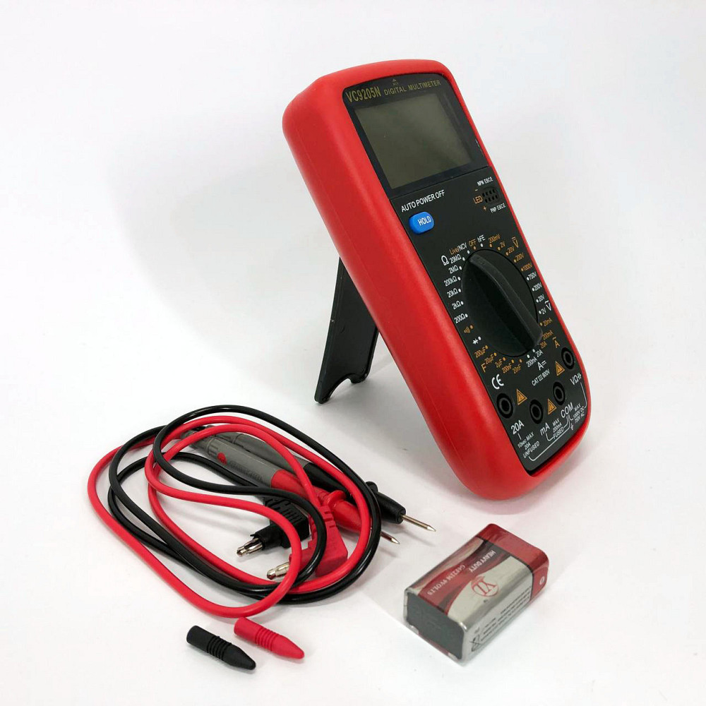 Мультиметр із хорошою точністю VC9205N, Мультиметр із функцією захисту від перевантаження IM-42 Львів - фото 4