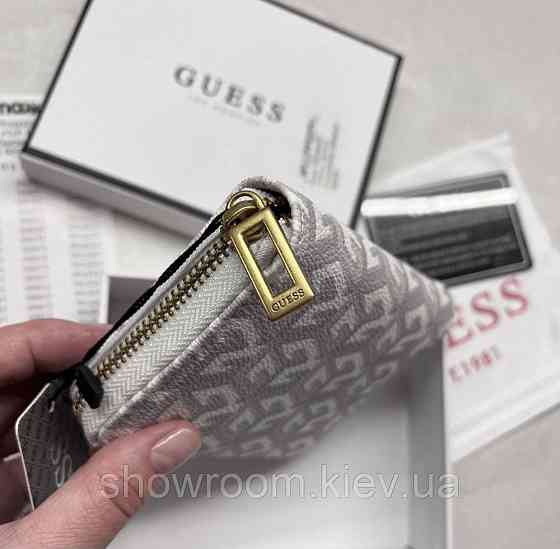 Жіночий маленький гаманець Guess (7594-1) white Київ