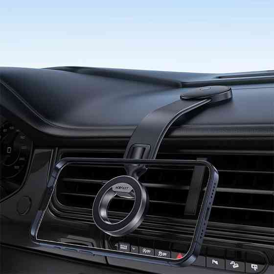 Автотримач для телефона ACEFAST D36 magnetic car holder for dashboard Black Одеса