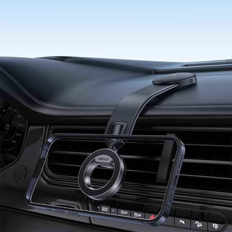 Автотримач для телефона ACEFAST D36 magnetic car holder for dashboard Black Одеса - фото 6