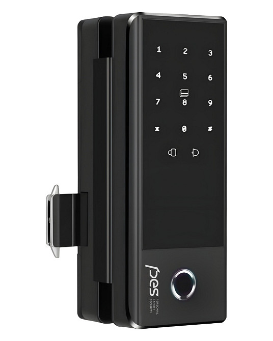 PES Glass биометрический смарт-замок на стеклянную дверь Киев - изображение 1