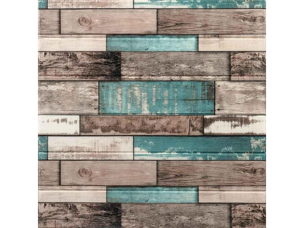 Панель стінова 3D 700 * 700 * 6мм Синє дерево (088) SW-00000275 ТМ STICKER WALL Київ - фото 1
