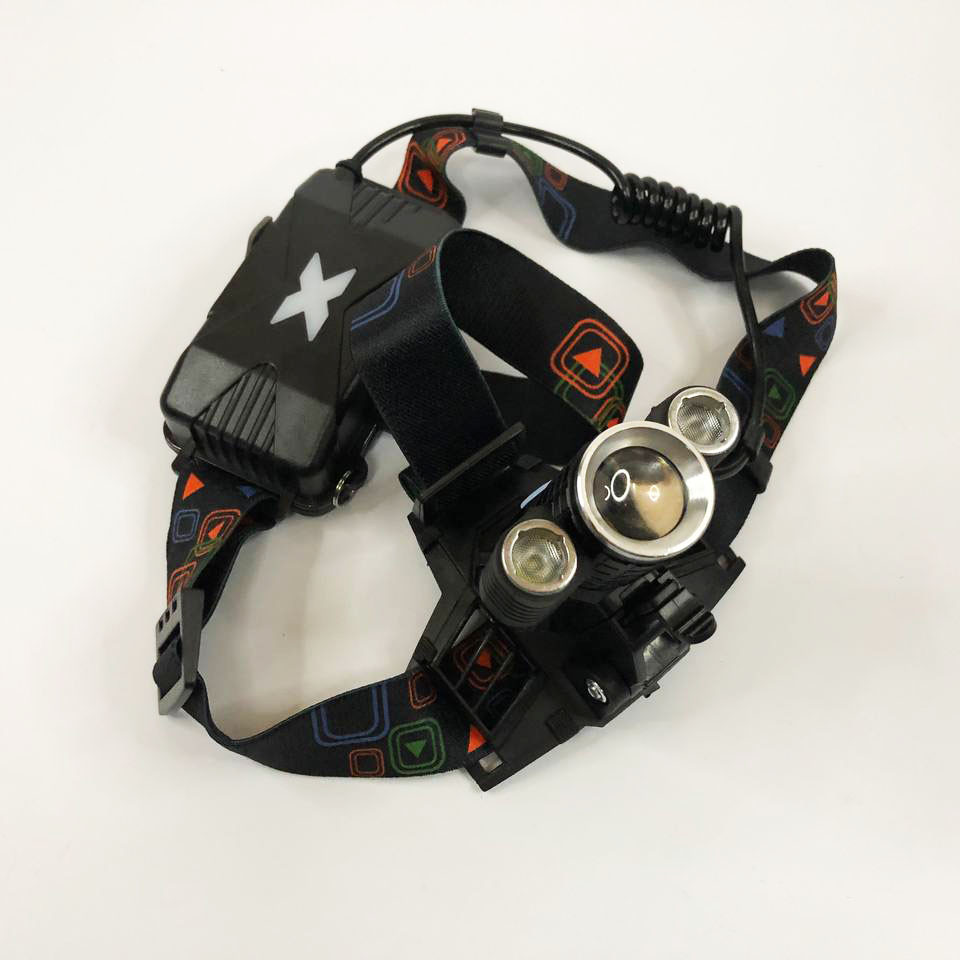 Світлодіодний ліхтар з кріпленням на голову W602-T6-2XPE Bike, Ліхтарик діодний налобний IH-48 Львів - фото 9