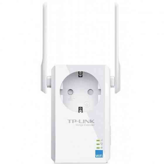 Повторювач Wi-Fi сигналу TP-Link TL-WA860RE N300 1хFE LAN ext. ant x2 розетка (TL-WA860RE) Київ