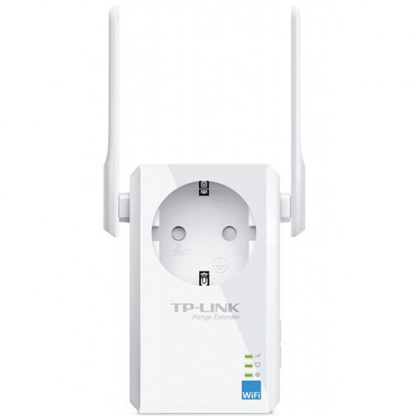 Повторювач Wi-Fi сигналу TP-Link TL-WA860RE N300 1хFE LAN ext. ant x2 розетка (TL-WA860RE) Київ - фото 3