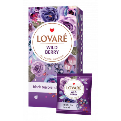 Чай Lovare "Wild berry" 24х2 г (lv.72731) Винница - изображение 2