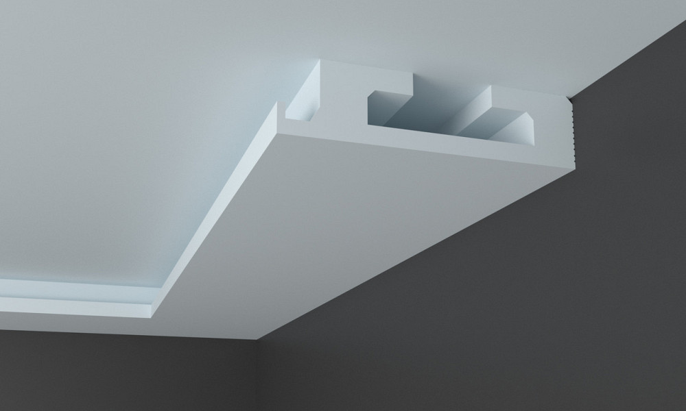 Карниз для LED освітлення серія D Tesori KD 411 Дніпро - фото 3