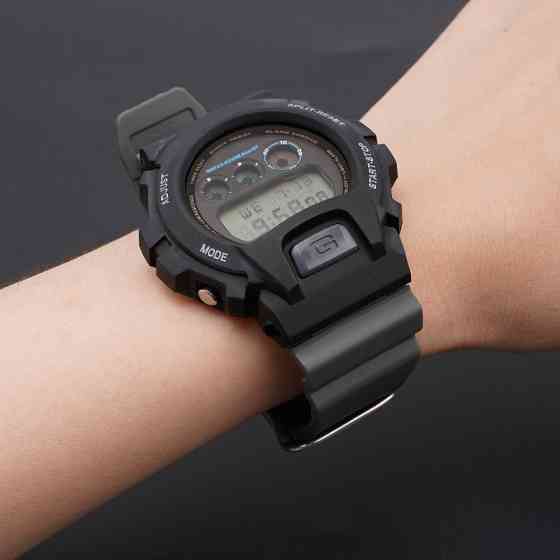 Ремінець для Casio G-Shock DW-6900 Gray BK SBR Київ