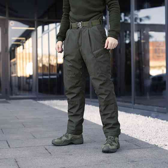 Зимові чоловічі хакі штани Pobedov Fight. Утеплені чоловічі штани зимові хакі Київ