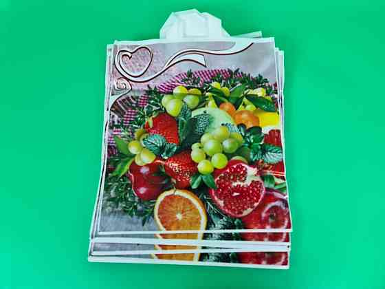 Пакет 40*45 петлевая ручка Фрукты  Комсерв (25 шт) Харьков