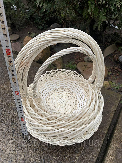Корзина детская, белая, набор 4 шт Киев - изображение 3