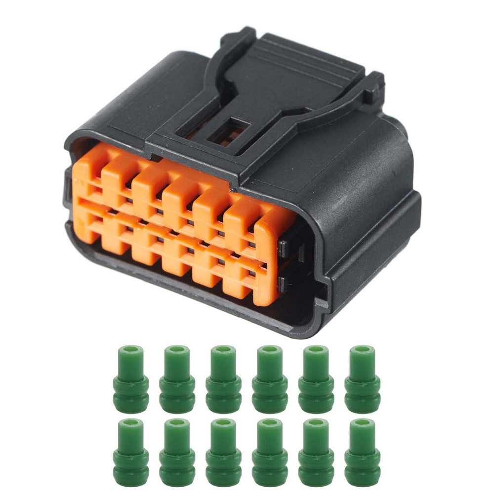 Роз'єм конектор 12-кон., HP285-12021, 1879003175AS, TWP12F-B ASSY, KUM Корея універс., Hyundai, Kia 41299 Київ - фото 1