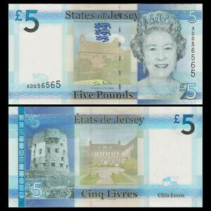 Джерсі / Jersey 5 Pound (2010) Pick UNC Полтава - фото 1