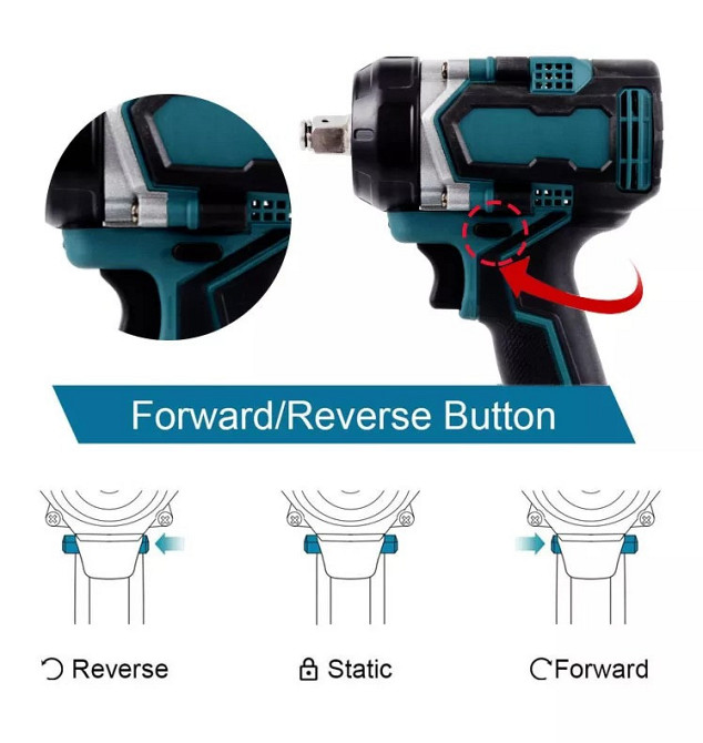 Аккумуляторный ударный гайковерт 350 Н.м BESTTOOL (98745521) (98745521) Киев - изображение 5
