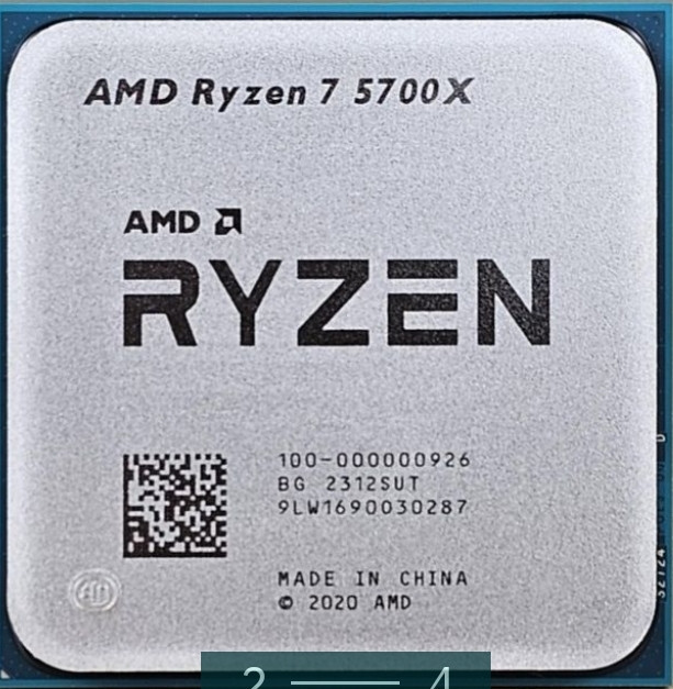 Процессор: AMD Ryzen 7, 5700X. Киев - изображение 2
