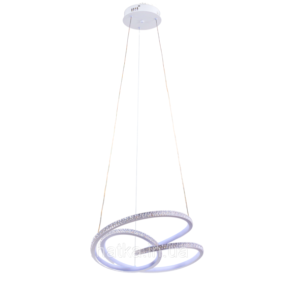 Люстра підвісна світлодіодна акрилова Sirius LCD3073 WT 128W Київ