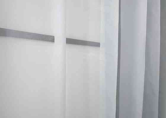 Тюль на люверсах VR-Textil н101 Шифон однотонний Білий 280х170 см (47-009) Київ