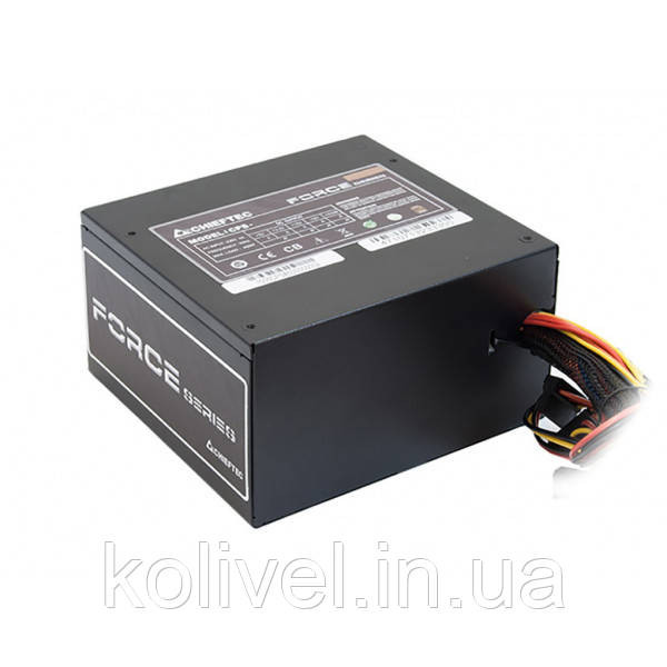 БЖ 400W Chieftec FORCE CPS-400S, 120 mm, >85%, Retail Box (CPS-400S) Київ - фото 4