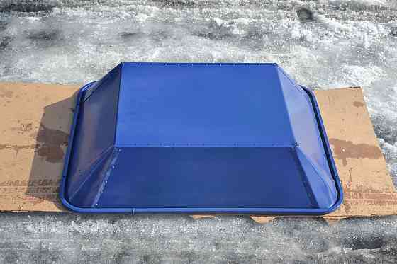 Корито для тачки Garden joys Синій 160л Металеве корито для тачки Корито для візка Будівельні корита Біла Церква