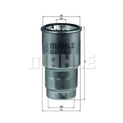 Фильтр топливный Mahle KC100D Винница