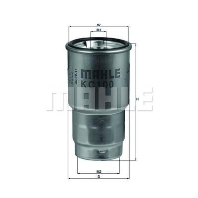 Фільтр паливний Mahle KC100D Вінниця - фото 1