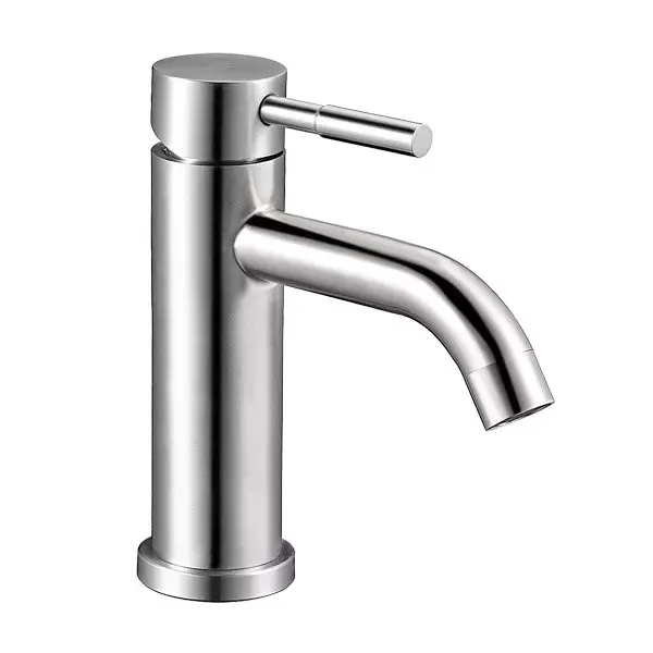 Смеситель для умывальника WEZER EKO1C-01 сатин Киев - изображение 3