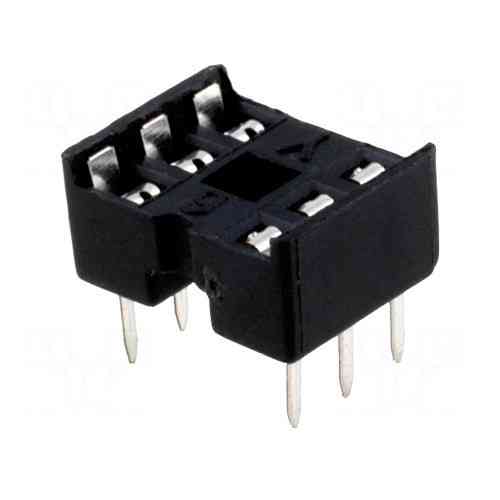 Панель SCS-6 10шт IC DIP 6 контактов узкая для быстрой замены оптронов Киев