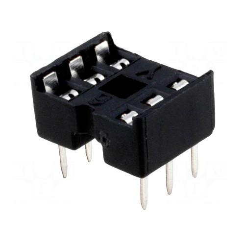 Панель SCS-6 10шт IC DIP 6 контактів вузька для швидкої заміни оптронів Київ - фото 1