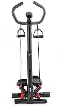 Степпер HS-055S Noble Red для домашніх тренувань фітнесу та схуднення компактний Тренажер для ніг і сідниць Київ