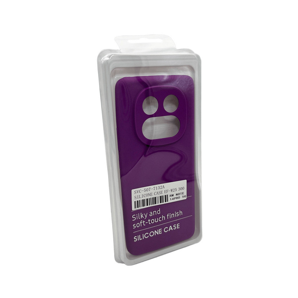 Чехол для Xiaomi Redmi Note 14 Pro 5G, фиолетовый Киев - изображение 1