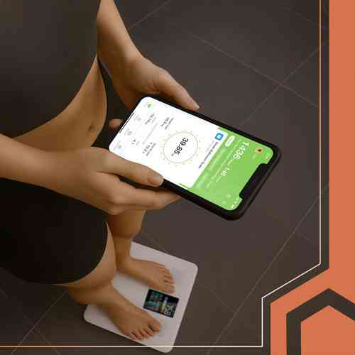 Смарт-ваги електронні аналітичні з РК-дисплеєм Ruhhy (20676) Білі Нововолинськ