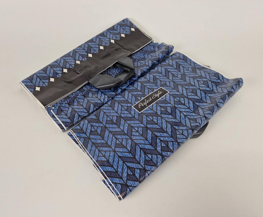 Пакет із петльовою ручкою спр п "Перфект стайл" (38х42+3) 90 мк ДПА (50 шт.) Харків - фото 2